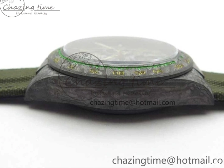 Edition Carbon Nylon Green OMF Daytona on Green A4130 Dial Best Strap DIW Deep 1127